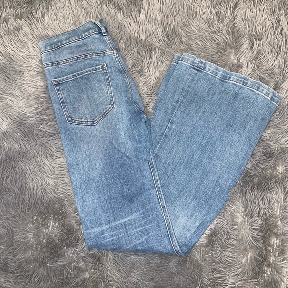 Express High Rise Bell Flare - Picture 2 of 3